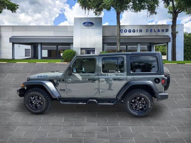 used 2020 Jeep Wrangler Unlimited car, priced at $26,396