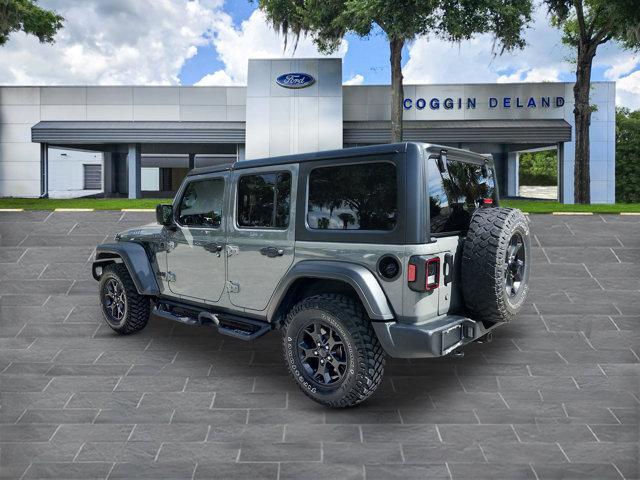 used 2020 Jeep Wrangler Unlimited car, priced at $26,396