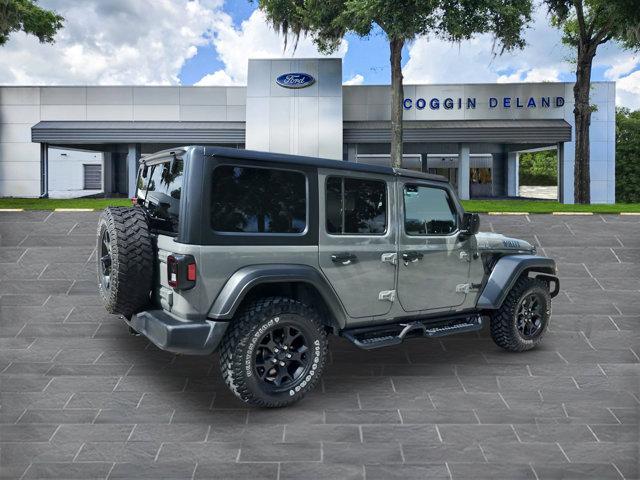used 2020 Jeep Wrangler Unlimited car, priced at $26,396