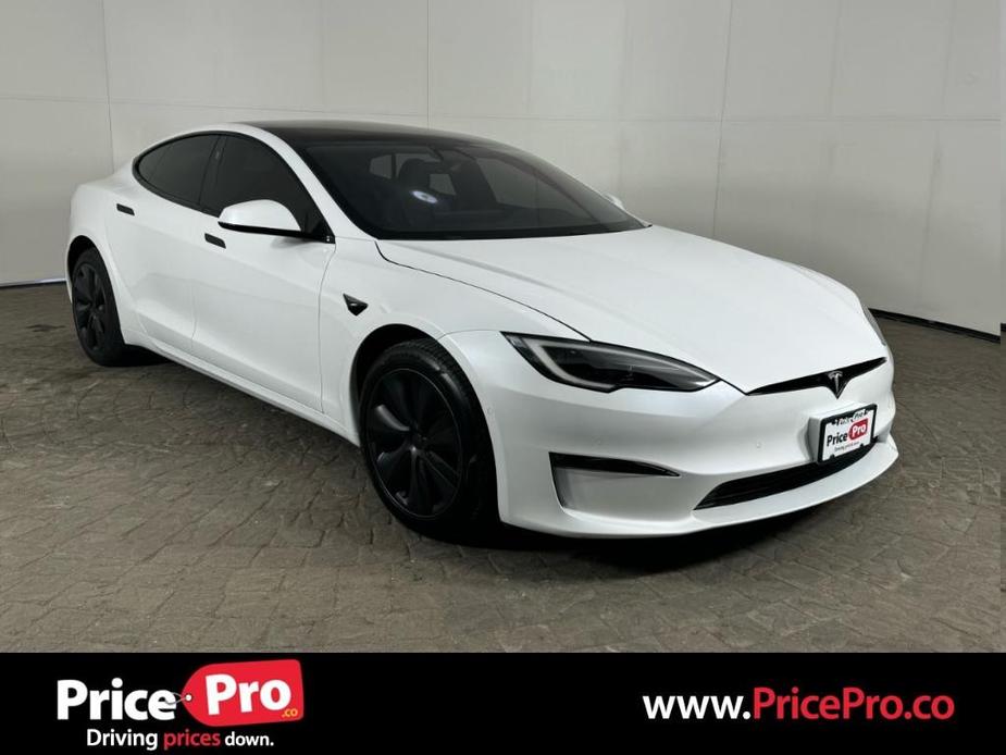 used 2022 Tesla Model S car, priced at $74,998