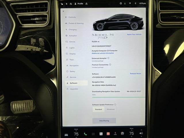 used 2017 Tesla Model S car, priced at $20,998