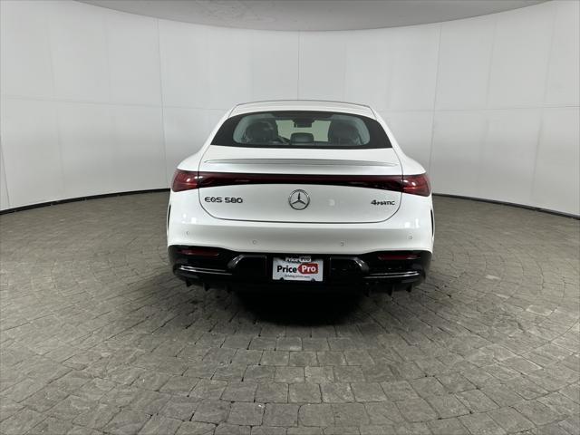 used 2022 Mercedes-Benz EQS 580 car, priced at $59,998