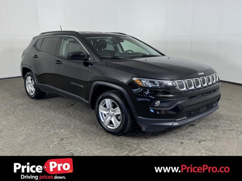 used 2022 Jeep Compass car, priced at $18,900