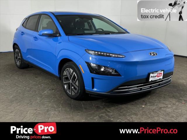 used 2022 Hyundai Kona EV car, priced at $19,998