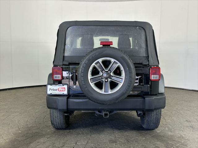 used 2017 Jeep Wrangler car, priced at $17,998