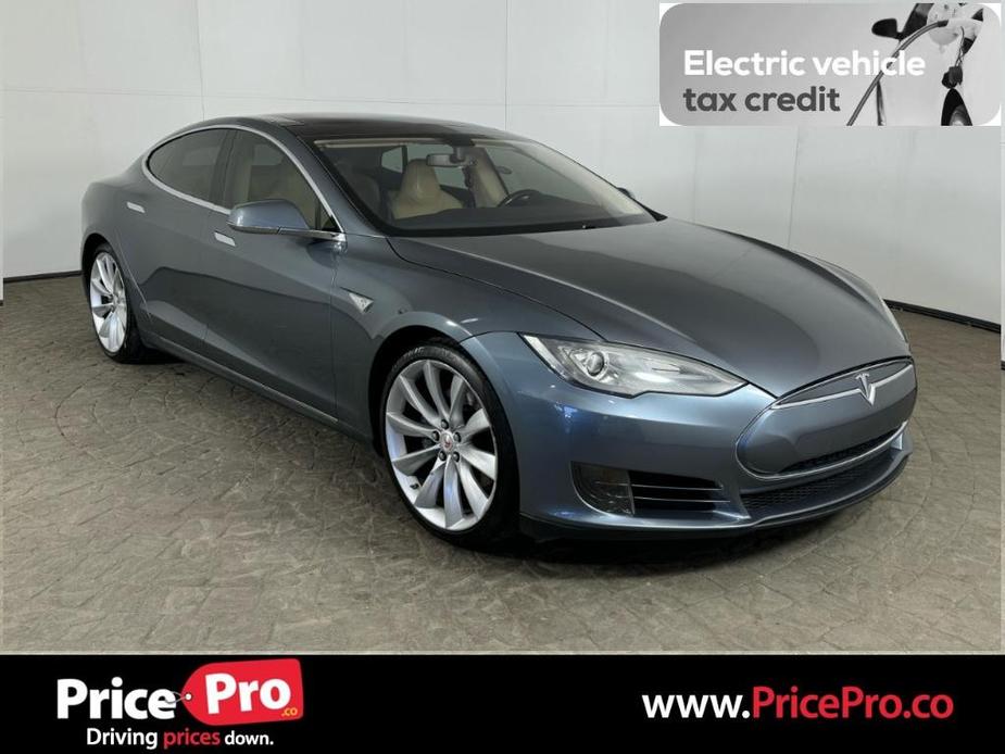 used 2013 Tesla Model S car, priced at $15,998