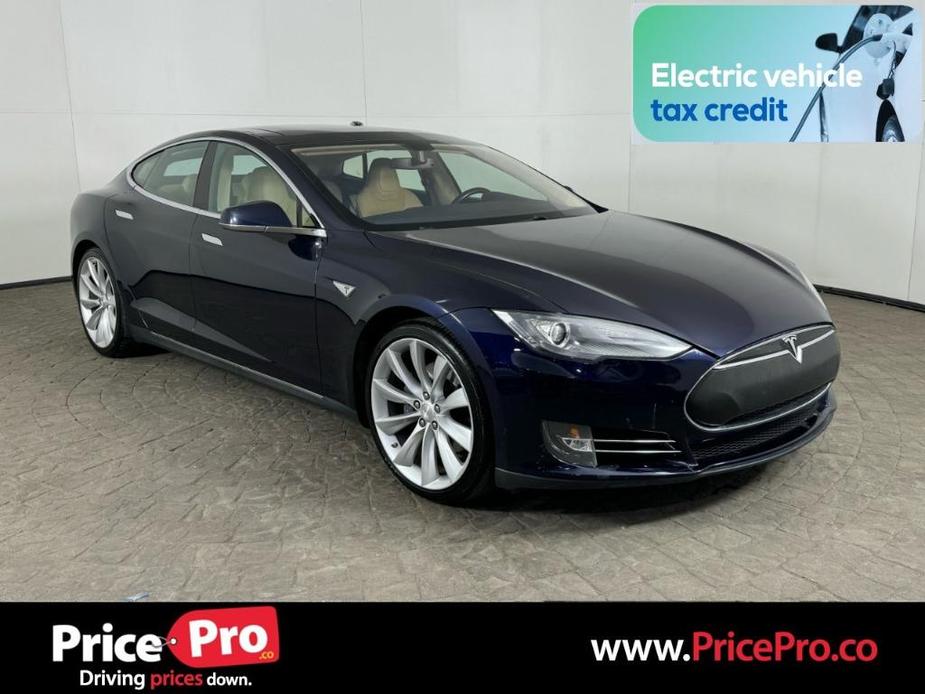 used 2013 Tesla Model S car, priced at $13,998