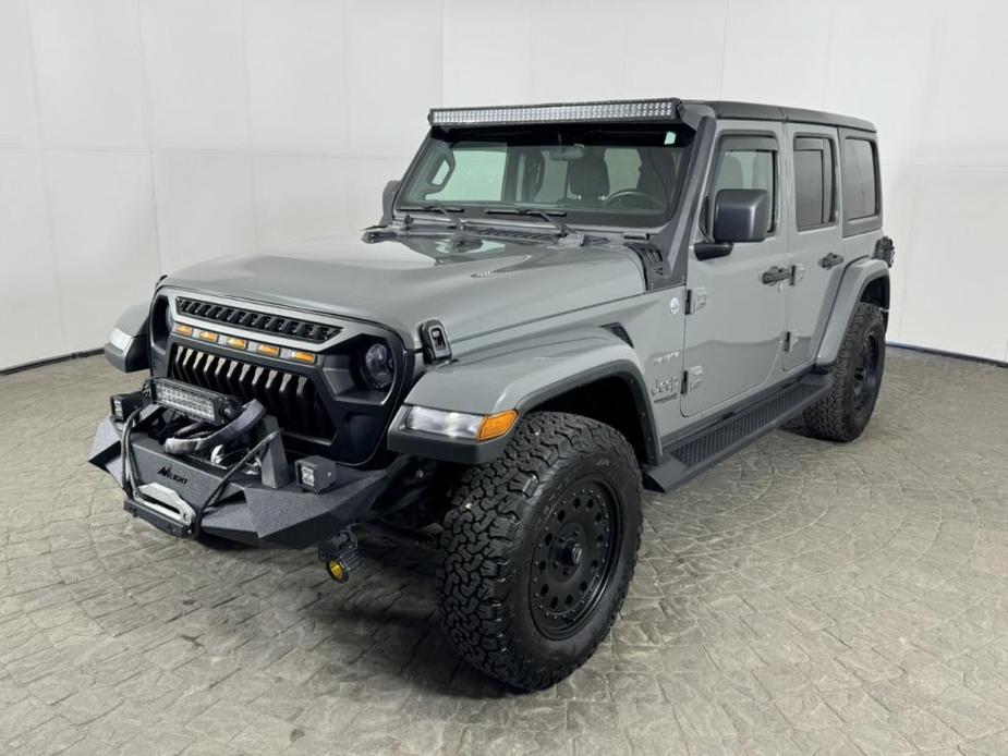 used 2020 Jeep Wrangler Unlimited car, priced at $33,500