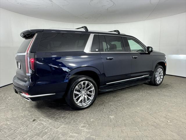 used 2021 Cadillac Escalade ESV car, priced at $63,998