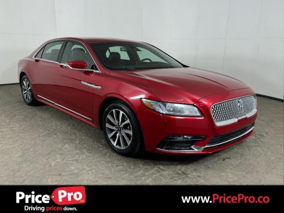 used 2020 Lincoln Continental car, priced at $20,998