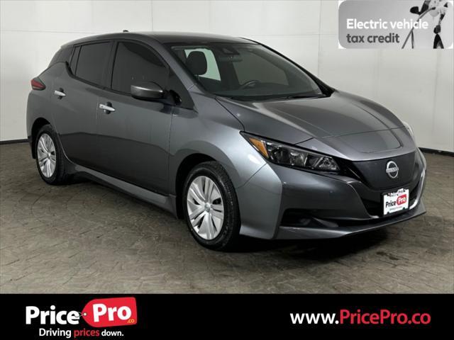 used 2023 Nissan Leaf car, priced at $11,500