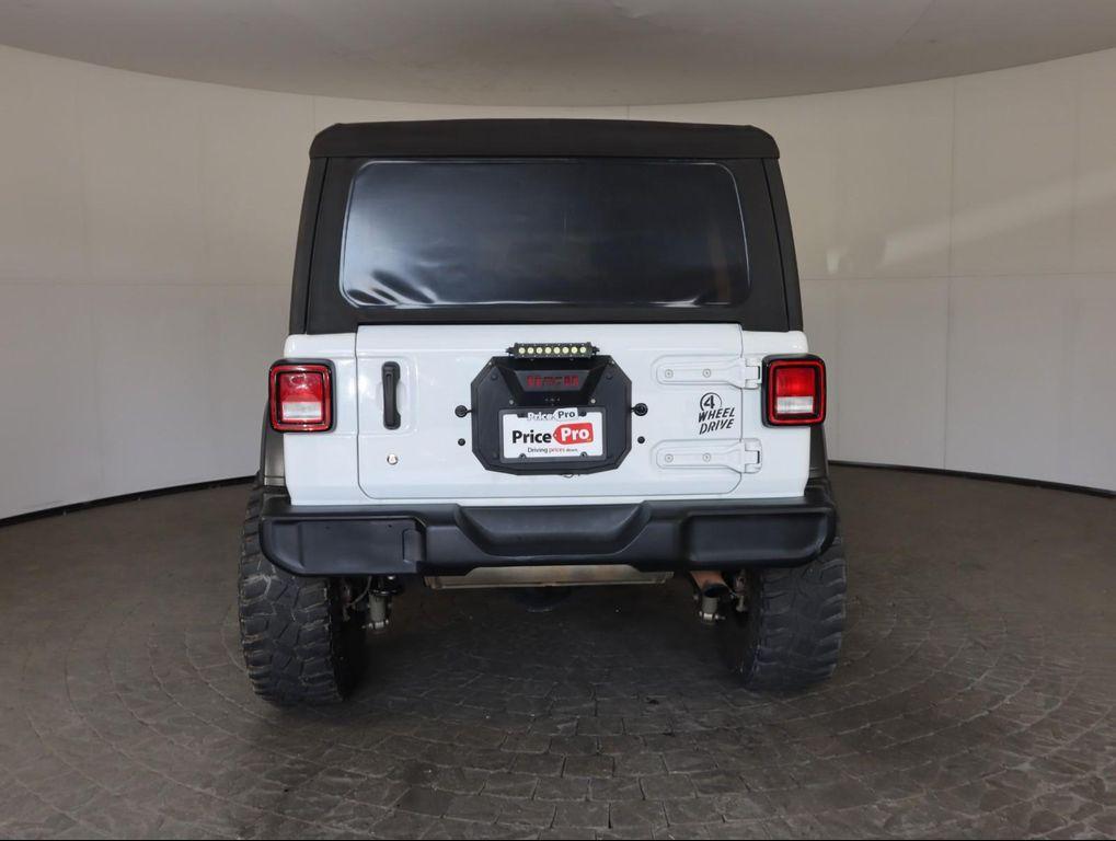 used 2020 Jeep Wrangler Unlimited car, priced at $22,500