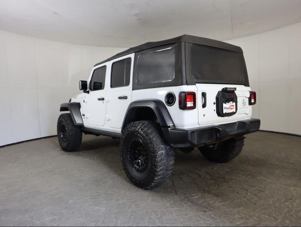 used 2020 Jeep Wrangler Unlimited car, priced at $22,500