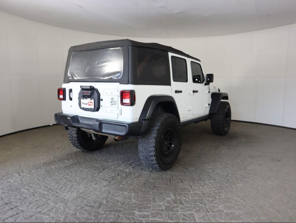 used 2020 Jeep Wrangler Unlimited car, priced at $22,500