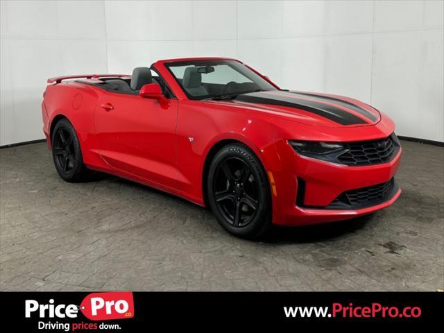 used 2021 Chevrolet Camaro car, priced at $22,500