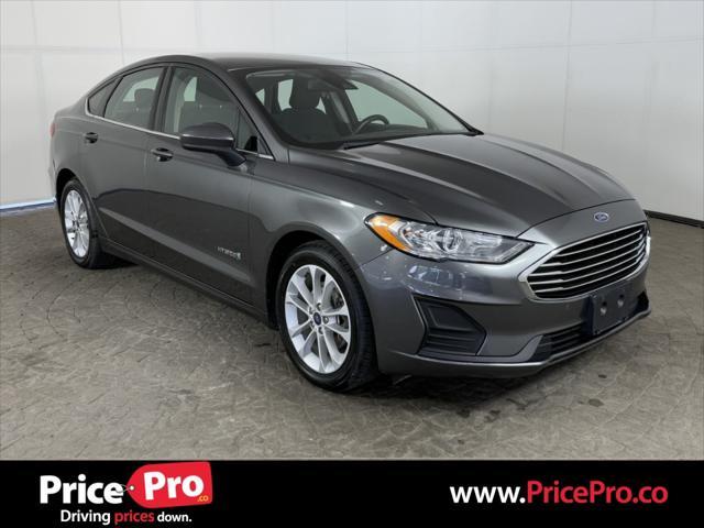 used 2019 Ford Fusion Hybrid car, priced at $14,998