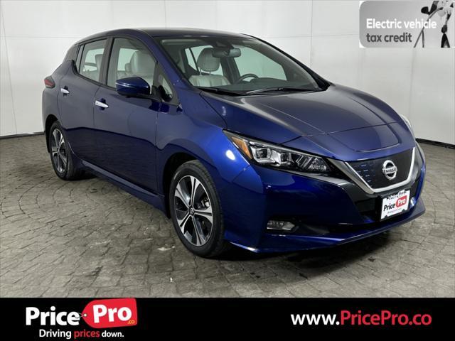 used 2022 Nissan Leaf car, priced at $17,500