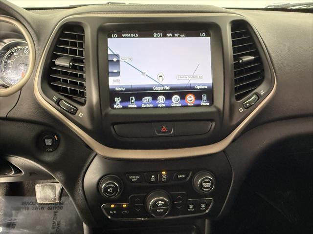 used 2016 Jeep Cherokee car, priced at $15,500