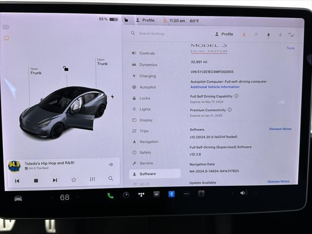 used 2021 Tesla Model 3 car, priced at $28,998