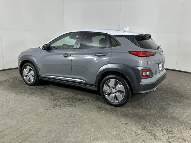 used 2021 Hyundai Kona EV car, priced at $18,500