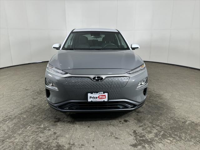 used 2021 Hyundai Kona EV car, priced at $18,500