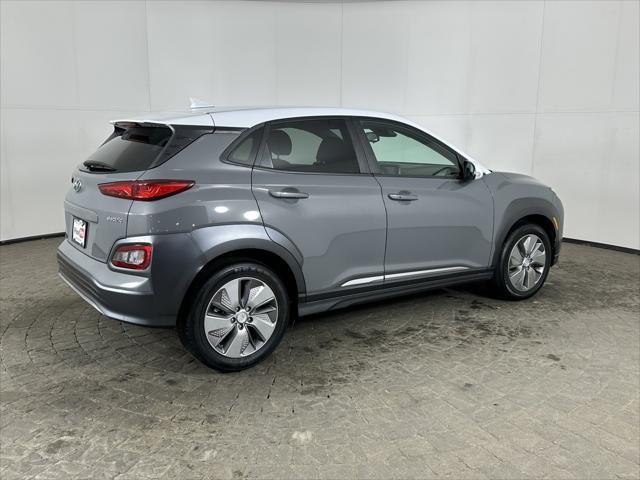 used 2021 Hyundai Kona EV car, priced at $18,500