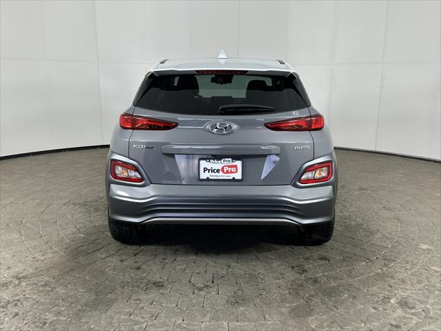 used 2021 Hyundai Kona EV car, priced at $18,500