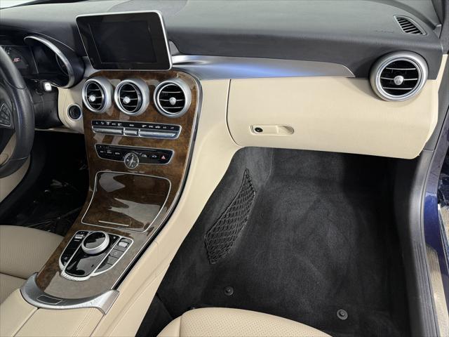 used 2018 Mercedes-Benz C-Class car, priced at $18,500