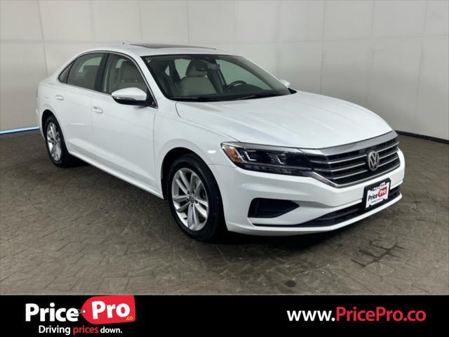 used 2020 Volkswagen Passat car, priced at $18,500