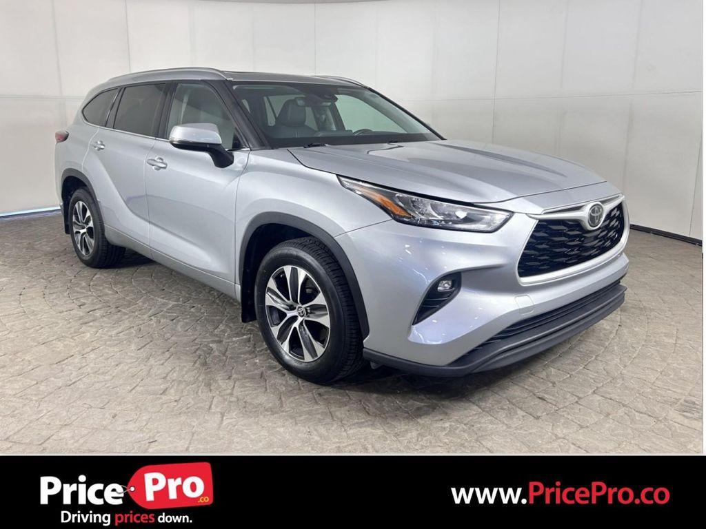 used 2021 Toyota Highlander car, priced at $32,498