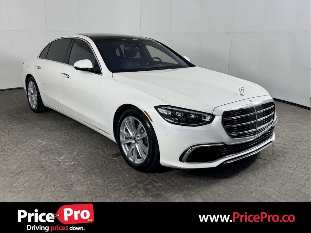 used 2021 Mercedes-Benz S-Class car, priced at $59,998