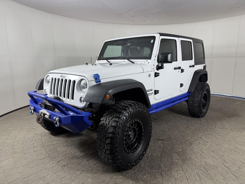 used 2014 Jeep Wrangler Unlimited car, priced at $14,998