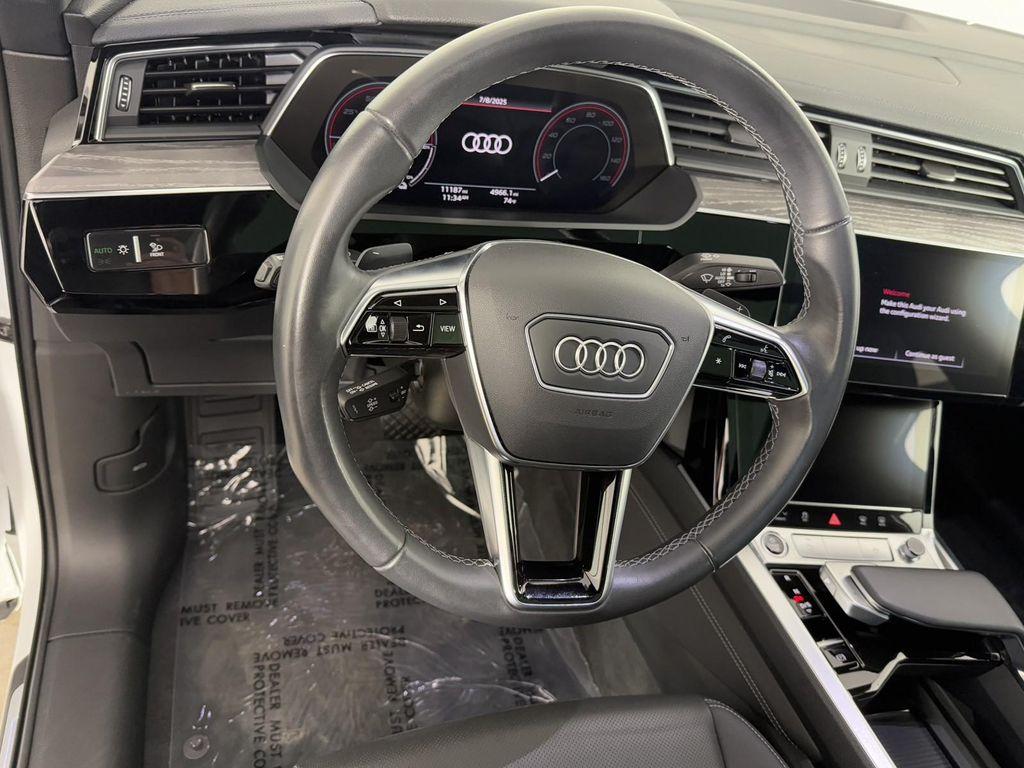 used 2024 Audi Q8 e-tron car, priced at $41,500