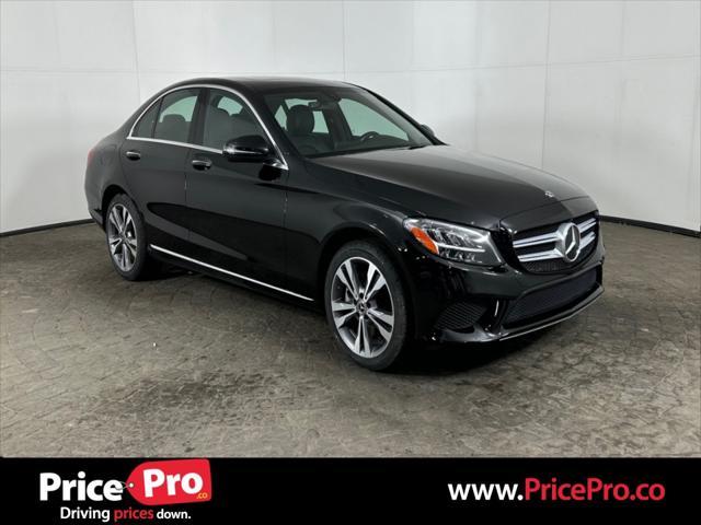 used 2021 Mercedes-Benz C-Class car, priced at $24,998