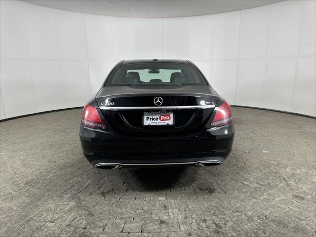 used 2021 Mercedes-Benz C-Class car, priced at $24,998