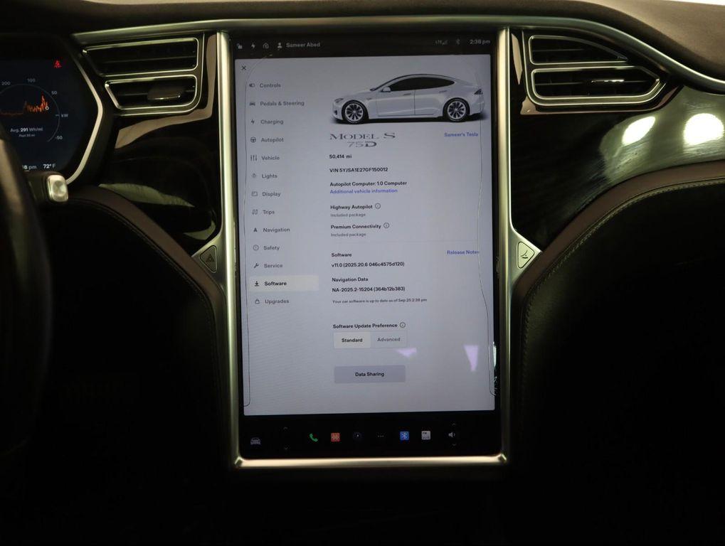 used 2016 Tesla Model S car, priced at $19,998