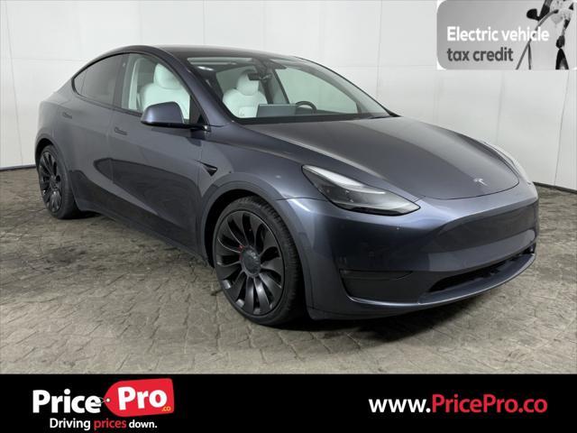 used 2021 Tesla Model Y car, priced at $29,998