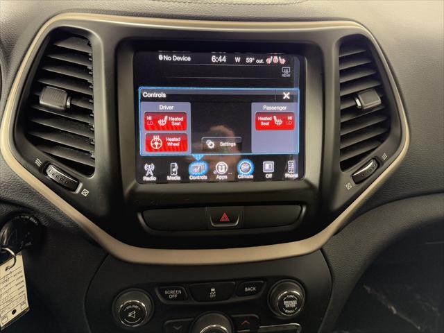 used 2017 Jeep Cherokee car, priced at $10,998