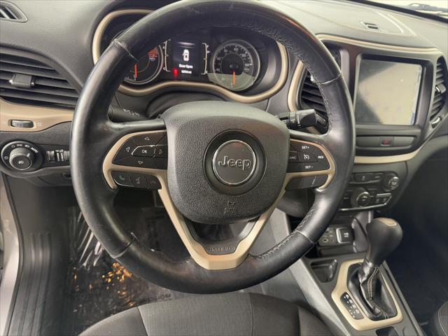 used 2017 Jeep Cherokee car, priced at $10,998