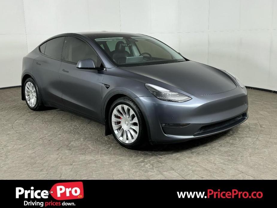 used 2021 Tesla Model Y car, priced at $37,500