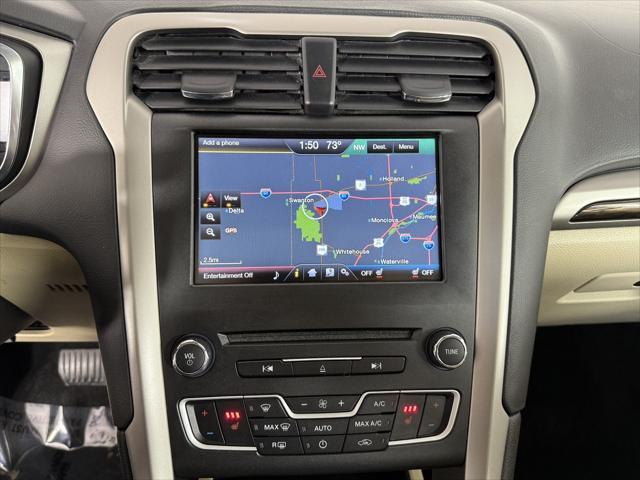 used 2016 Ford Fusion Energi car, priced at $12,500