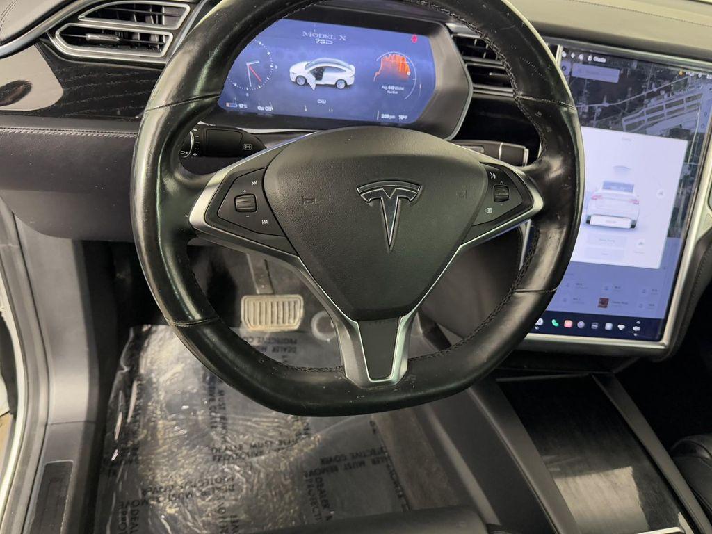 used 2016 Tesla Model X car, priced at $22,500