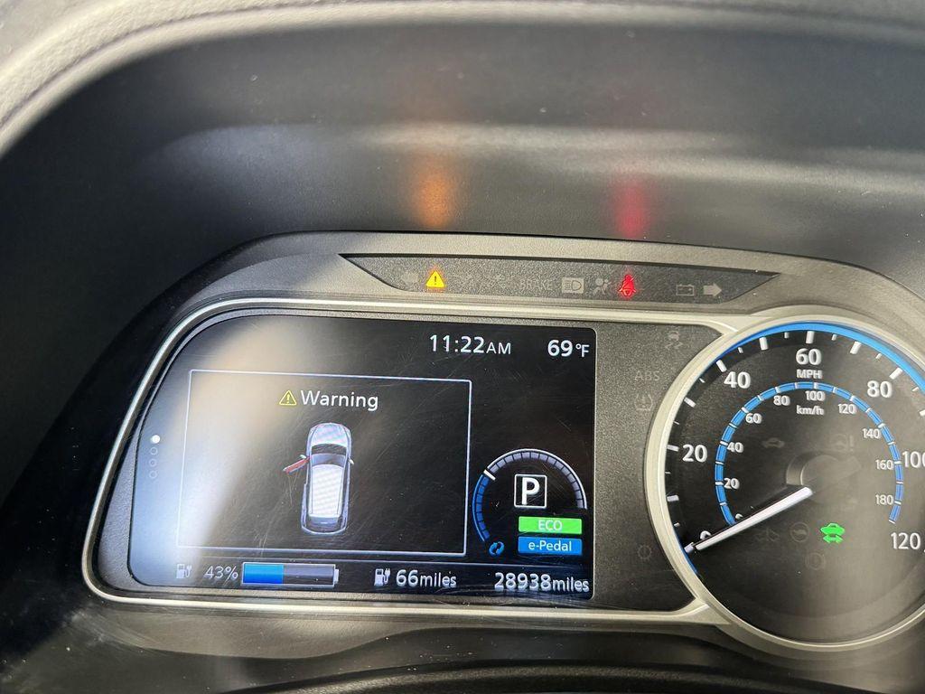 used 2021 Nissan Leaf car, priced at $9,998