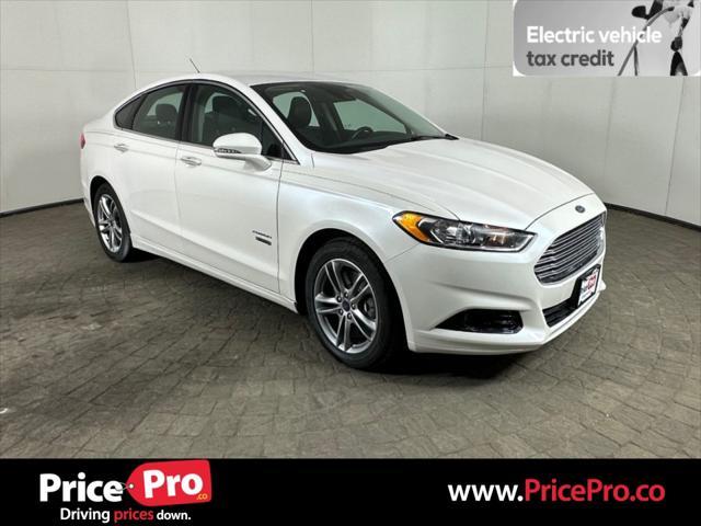 used 2016 Ford Fusion Energi car, priced at $13,500