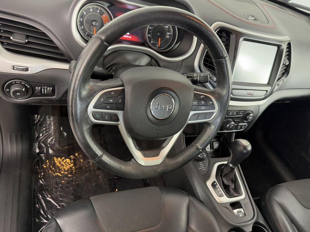 used 2017 Jeep Cherokee car, priced at $11,500