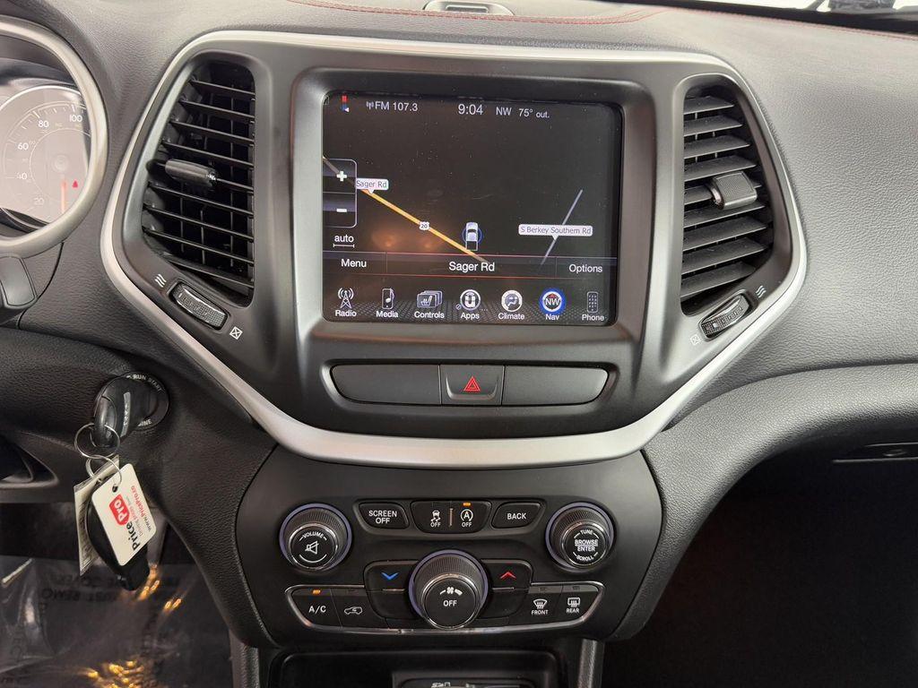 used 2017 Jeep Cherokee car, priced at $11,500