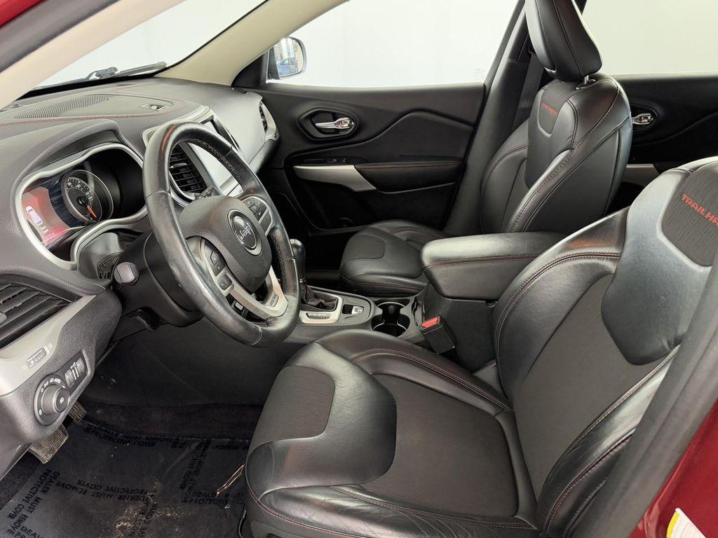 used 2017 Jeep Cherokee car, priced at $11,500