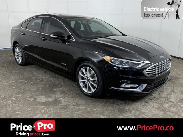 used 2017 Ford Fusion Energi car, priced at $11,998
