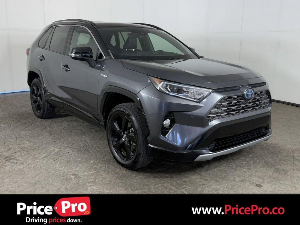 used 2021 Toyota RAV4 Hybrid car, priced at $23,200