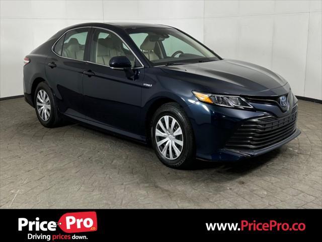 used 2019 Toyota Camry Hybrid car, priced at $17,500